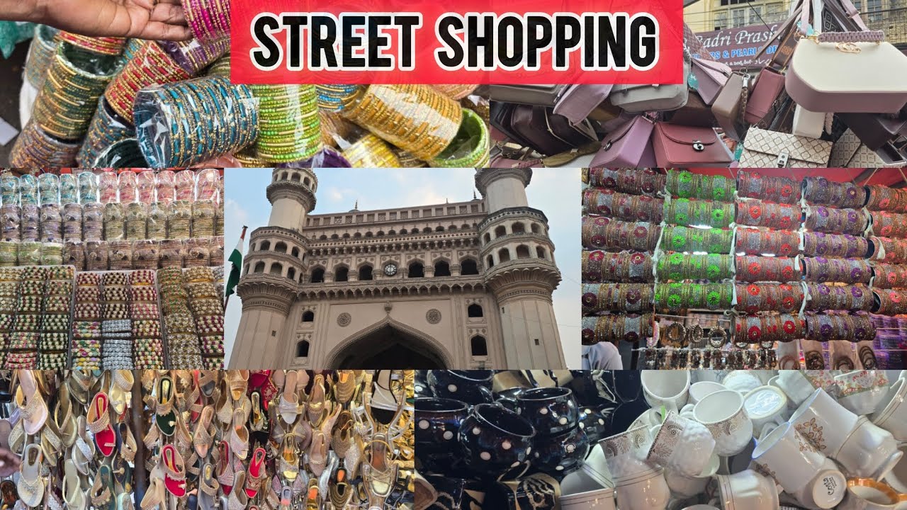 చార్మినార్ street shopping రంజాన్ special offers 10rs నుండి స్టార్ట్ chooseyyandi 