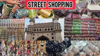 చార్మినార్ street shopping రంజాన్ special offers 10rs నుండి స్టార్ట్ chooseyyandi 