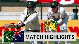 Pakistan Faced Australia In a Fascinating Drawn Test | Aamir Sohail and Ijaz Ahmed Centuries