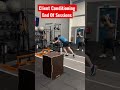 Fit 30 small group training end of session conditioning. Working as a team and keeping it fun.
