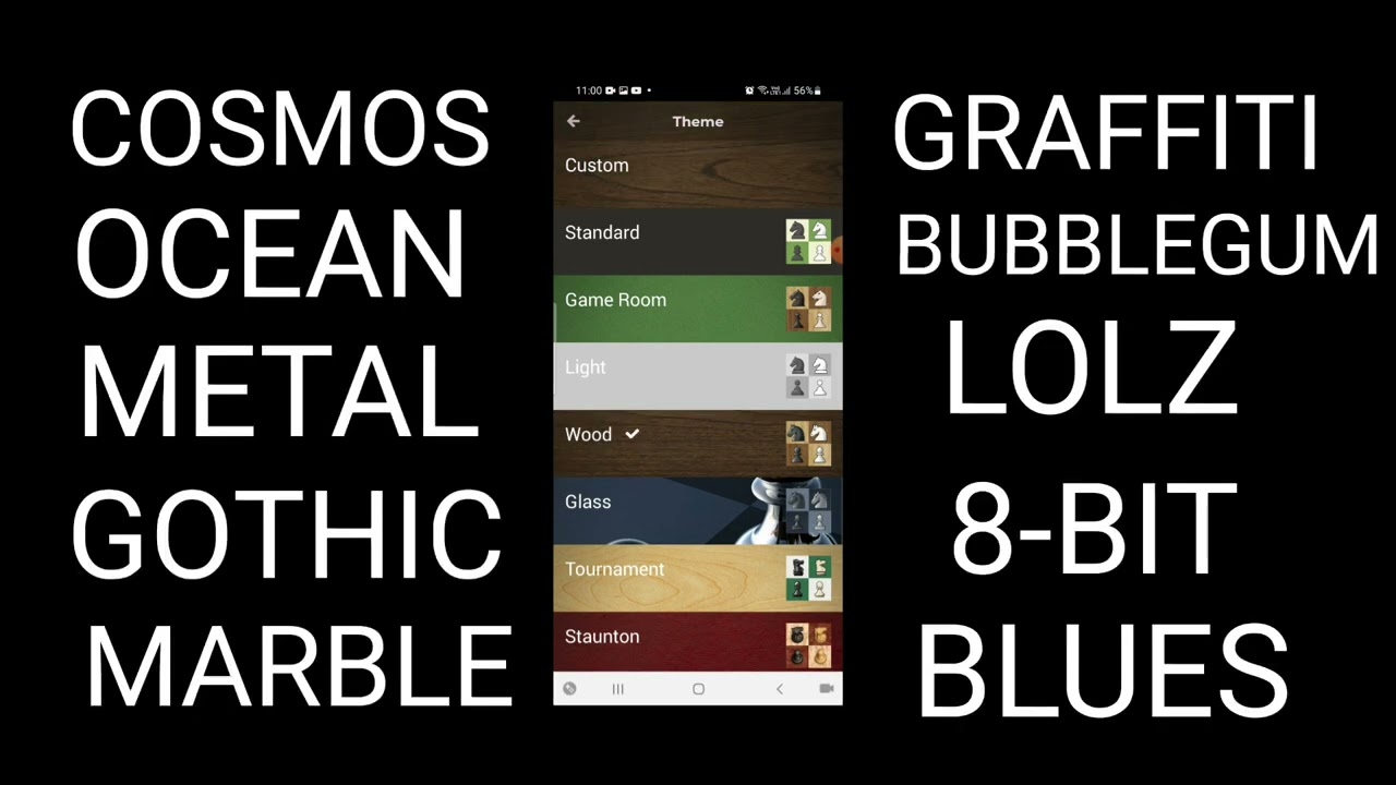 (HOW TO CHANGE YOUR THEME IN CHESS.COM APP) EASY TRICK WITHOUT ANY APPLICATION