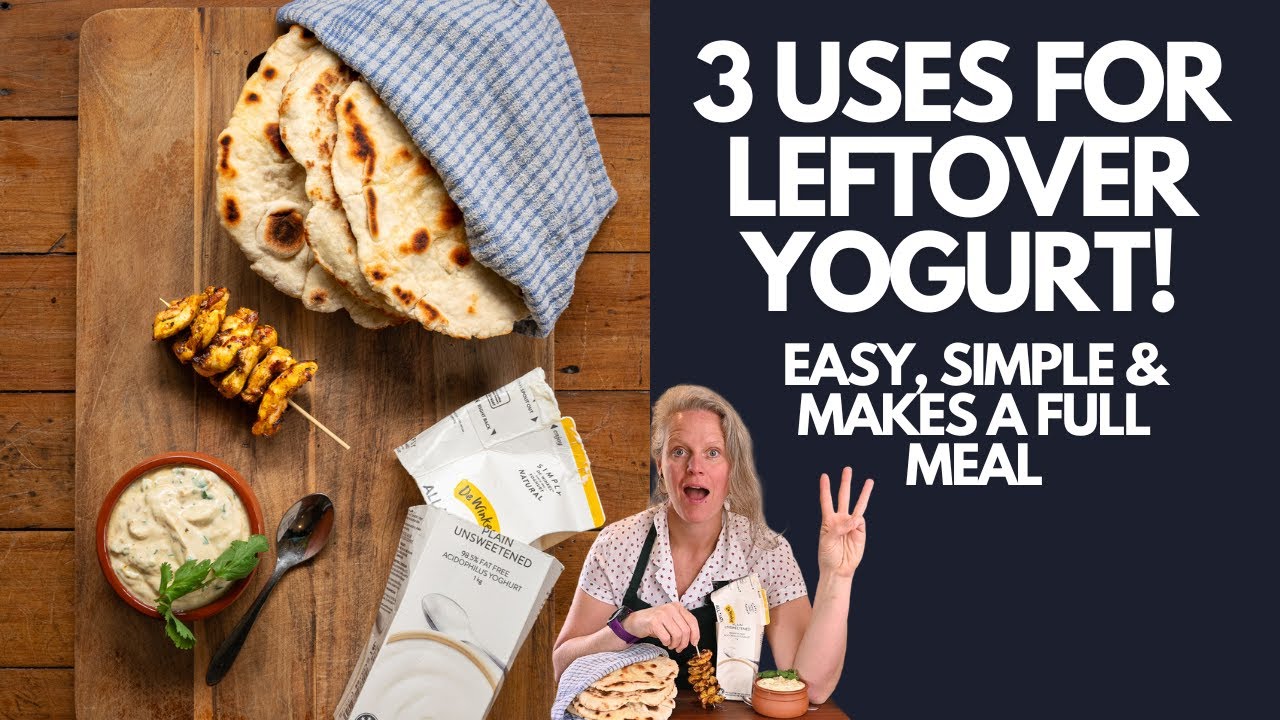 3 способа использовать остатки йогурта #используйтеостатки #безотходов