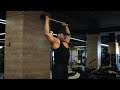 ضغط خلفي بالشفت Standing Back Bb Shoulder Press 