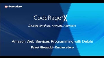 #6 - Amazon Web Services Programming with Delphi
