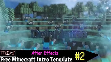 Free 3D Minecraft Intro Template + Tutorial [After Effects] #2