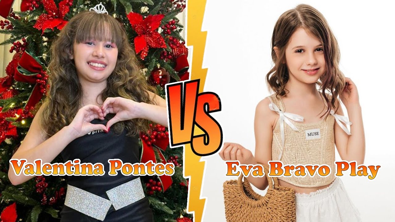 Valentina Pontes VS Eva Bravo Play Transformation 👑 New Stars From Baby ...