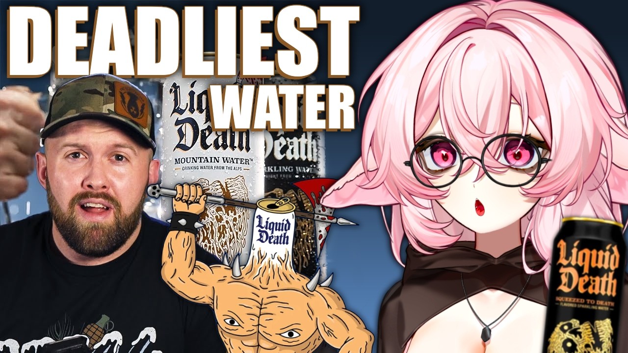 The Most Dangerous Water?😱| Liquid Death React