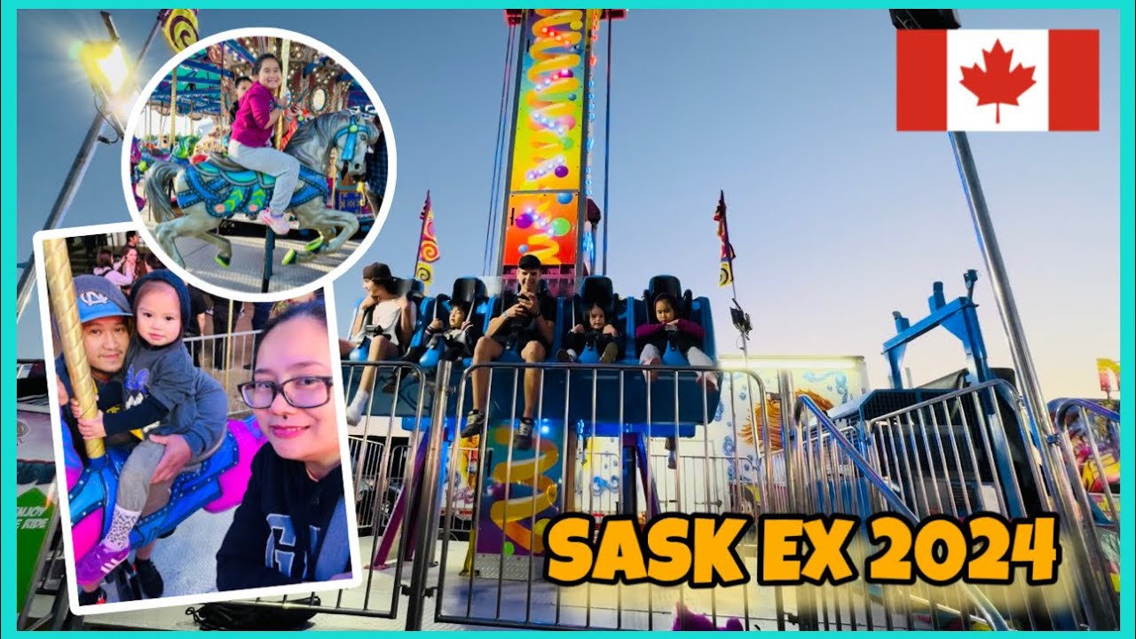 Saskatoon Ex Rides NAGPUNTA NG PERYA | SASKATOON EXHIBITION 2024 | BUHAY SA CANADA | Anne ...
