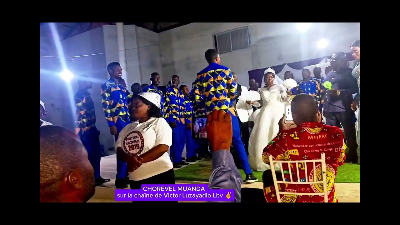 Chorevel muanda dans la soirée de la fête mariage de papa Mateus Bunga à Cabinda 🇦🇴