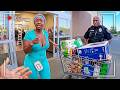 Walmart Shoplifters Thought They Got Away With A FULL Cart Undetected