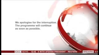 Bbc News Channel - Breakdown - 11102013