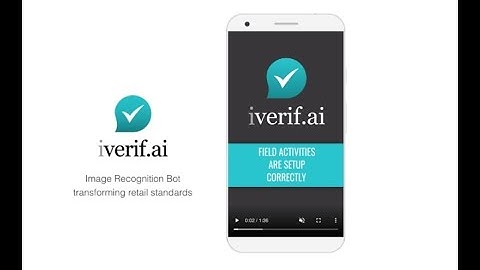 Retail Self Audit App: Iverif.ai image processing bot for retailers.