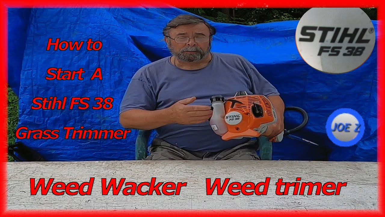 How to start A #Stihl FS 38 Grass Trimmer - YouTube