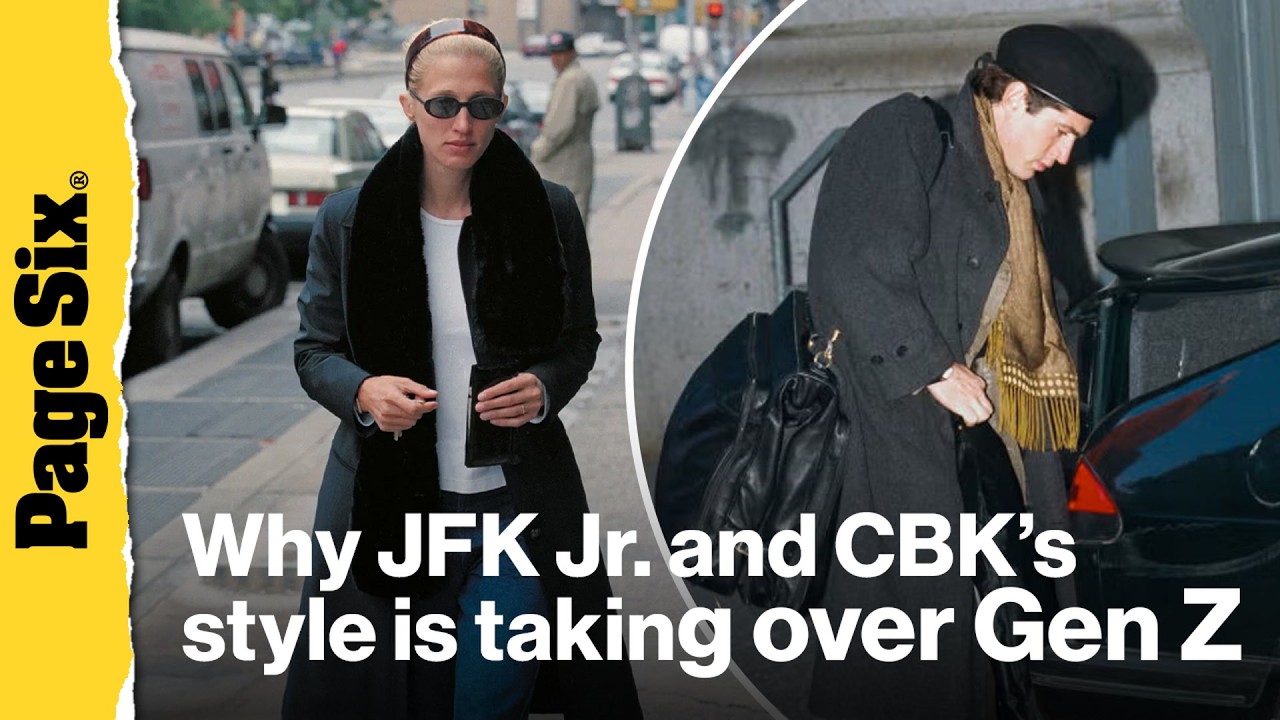 JFK Jr. and Carolyn Bessette Kennedy's style is taking over Gen Z | Yap Session