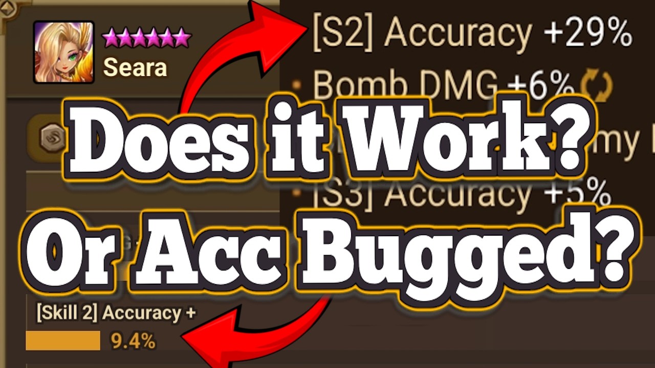 Bugged for 5.5 Years?! Accuracy Bombs! Or Intentional? - Summoners War