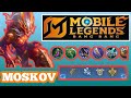 MOSKOV GAME PLAY MOBILE legends bang bang #mobile #mobalegendsbangbang #gameplay #gaming #moskov#