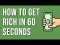 How to Get Rich in 60 Seconds #Shorts