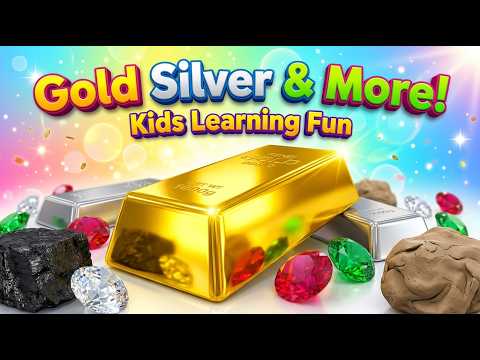 Gold Silver & Many More Elements | सोना, चाँदी और भी कई तत्व | kids video@Kahani_Club98