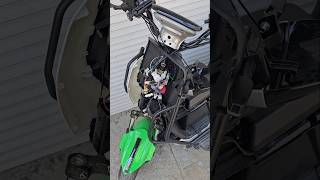 Замена поворотников на wenbox u7 #ebike #wenbox #bike #motovlog  #sochi #automobile