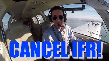 CANCEL IFR! How to BEAT Air Traffic Control!