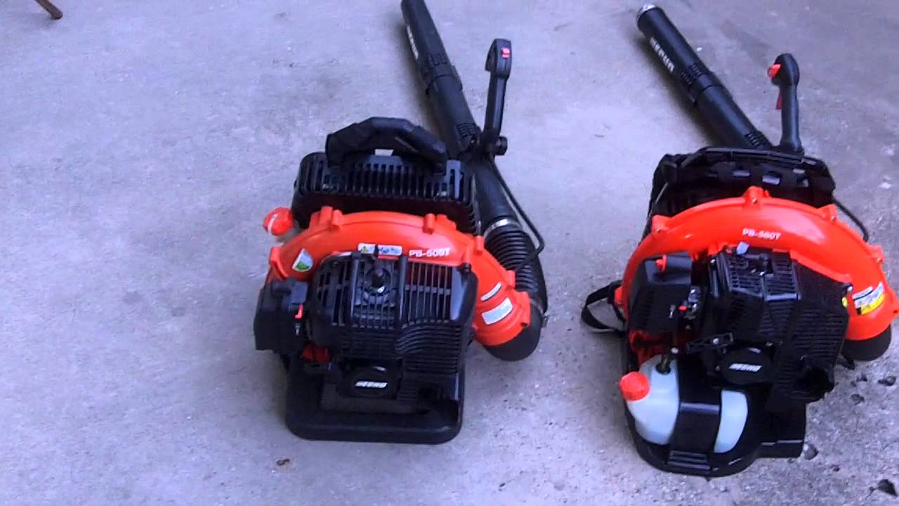 In Depth Review on the Echo PB 500T and PB 580T Backpack Blowers - YouTube
