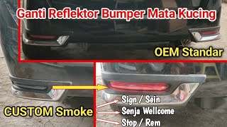 Cara Pasang Reflektor Bumper Lazy Eyes di Innova Reborn Venturer