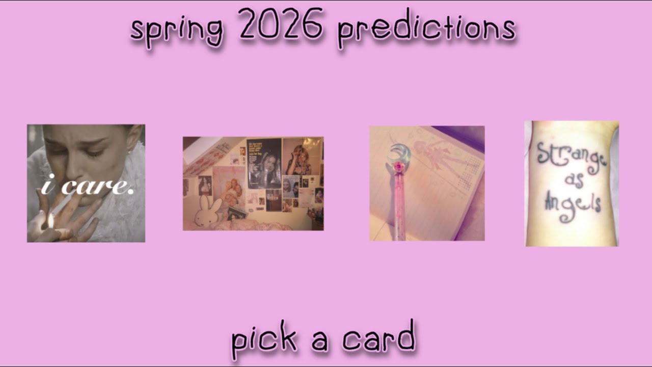 spring 2026 predictions ✨🌙 pick a card tarot reading