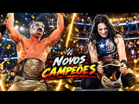 NOVOS CAMPEÕES COROADOS NA TURNÊ LATINA FECHAM UM FIM DE SEMANA MÁGICO NO UNIVERSO WWE