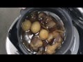 Рецепт тушеной говядины с вареными яйцами в мультишефе BORK U800 от Мунечика Бан