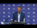 Coach Pope and Players - Texas Tech Postgame Press Conference presented by UKHealthCare