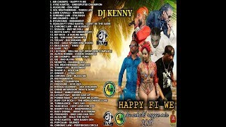DJ KENNY HAPPY FI WE DANCEHALL REGGAE  MIX MAR 2019