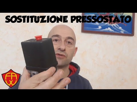 Sostituzione pressostato compressore 3 vie tutorial