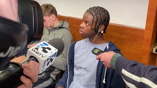 North Carolina star freshman Caleb Wilson ahead of NCAA tournament matchup with VCU