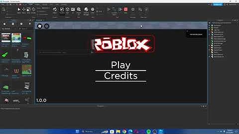 how to make main menu gui in roblox studio (no scripts)