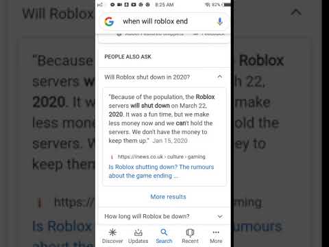 Roblox Will Be Shutting Down March 22 2020 Rumour Youtube - roblox is shutting down in march 22 2020 youtube