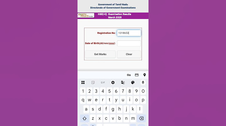 12th Result Tamil Nadu 2025🥳 Thambi mark super da ♥️#12th #exam #shorts #result #tamilnadu #trending