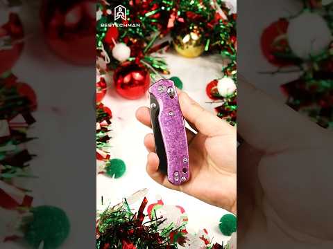 Bestechman CICADA'S WING BMK06O with MagnaCut Blade & Crystallized Titanium Handle