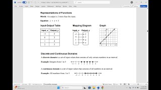 How do I graph Continuous and Discrete Data