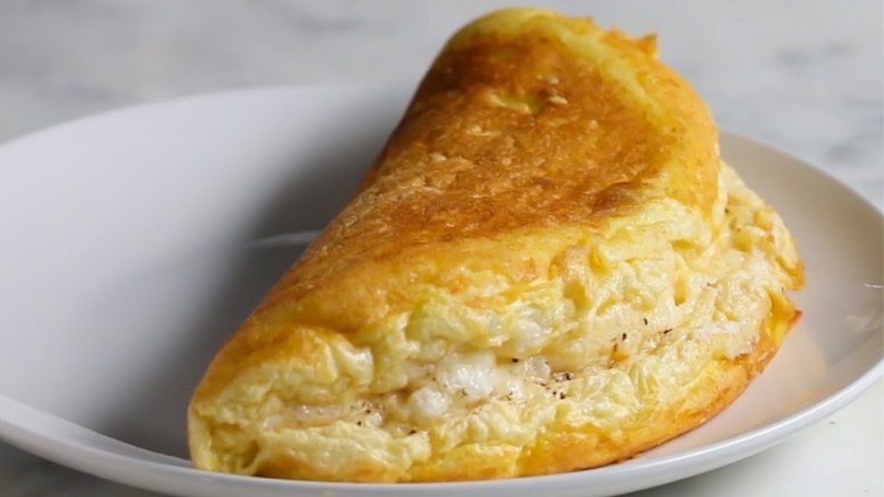 Fluffy Souffle Omelette TASTY RECIPE YouTube