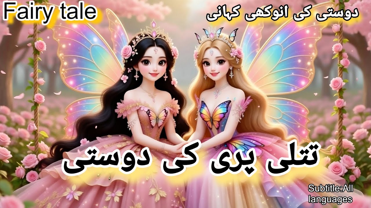 The Magical Friendship of the Butterfly Fairy” ✨| Urdu Fairy Tales | Hindi Stories