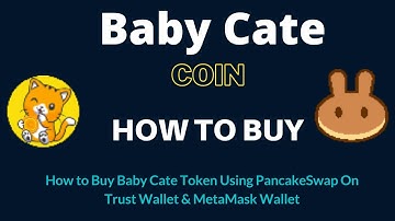 How to Buy Baby CateCoin (BABYCATE) Using PancakeSwap On Trust Wallet OR MetaMask Wallet