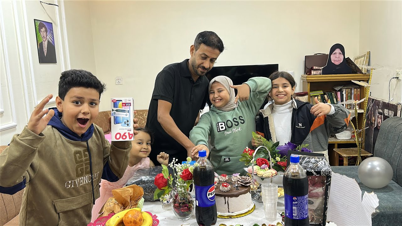 عيد ميلاد واحد من العائله ابوفطومه وحسوني 