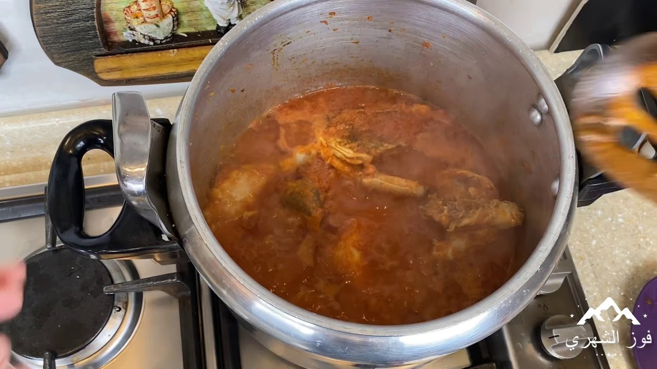 طريقة عمل الجريش الاحمر بقدر الصغط | فوز الشهري