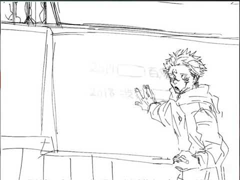 【呪術廻戦】1年J組宿儺先生【手描き】