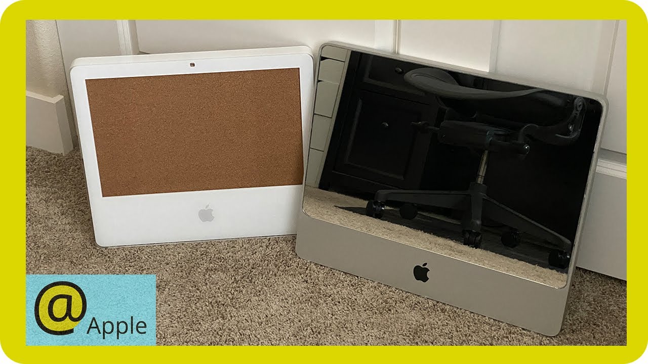 Turning Old iMacs into Decorations! YouTube