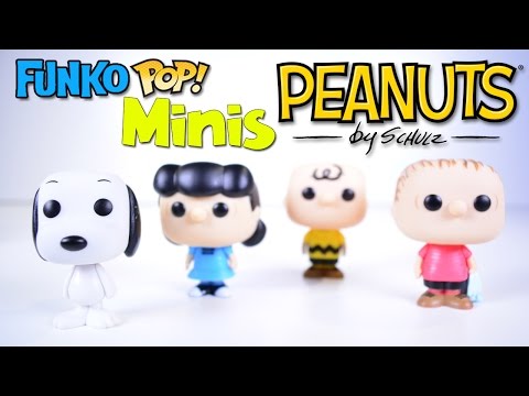 Funko Pop! Minis - Peanuts 4 Pack (Charlie Brown, Snoopy, Lucy & Linus)