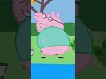 Daddy Pig poop in the river #peppapig #cartoon #animation #funnycartoon #shorts