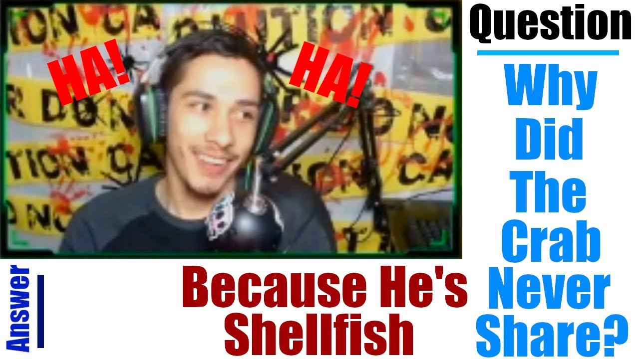 Telling twitch streamers jokes for fun YouTube