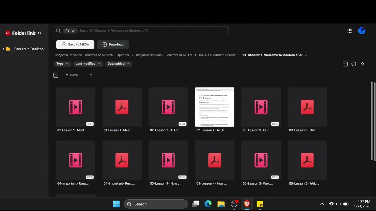 [GET] Benjamin Benichou – Masters of AI 2025 + Updates