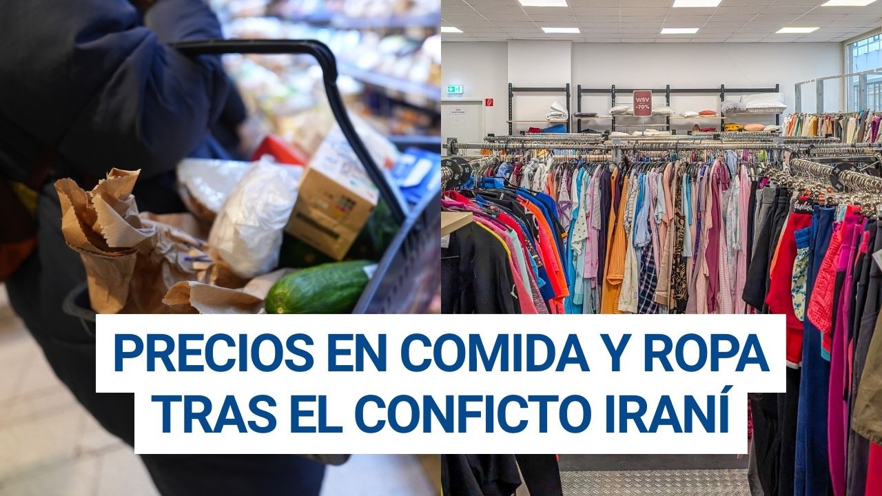 ¿Cómo afecta el  conflicto en ORIENTE PRÓXIMO a la CESTA DE LA COMPRA y a la ROPA en España?